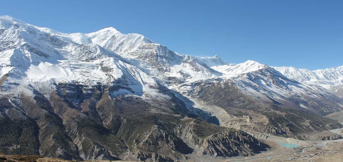 View of Gangapurna from Manang